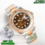 Clean Factory Rolex Yacht-Master 40mm 3235 Movement 904L Steel Coffee Men Watch